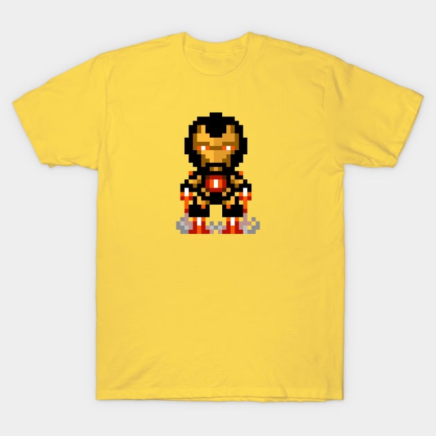 8-bit Iron Series #42 - Armor 616 T-Shirt by Ingeneri